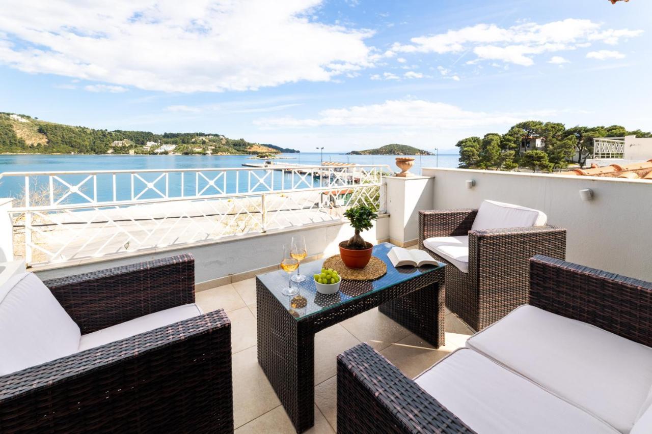 Apartmán Casa Blue Sea View, Philian Collection Skiathos Exteriér fotografie